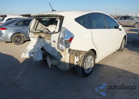 2013 Toyota Prius V Three from USA, damaged, VIN JTDZN3EU8D3233201